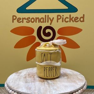 Rae Dunn SALT & PEPPER Cellars